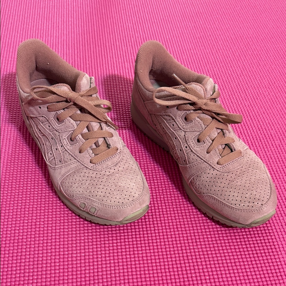 Asics Women's Dusty Pink Sneakers - Picture 4 of 12